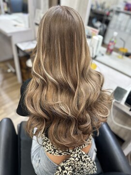 ネクサス 心斎橋(Nexus) Nexus心斎橋/メルティカラーフェミニンロング似合わせカット着物