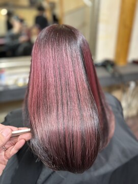 リリアン(Ririan) 【橋本】うる髪フルカラー+自社製品髪質改善トリートメント