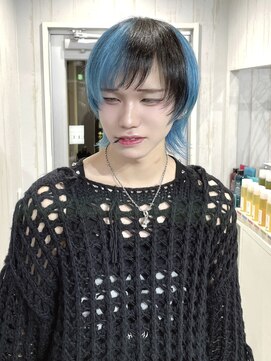 オアフ(Oahu) ブルー×ブラック