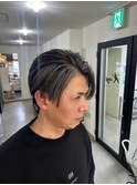 波巻きツイストスパイラルパーマ/フェザーパーマ/眉毛/メンズ