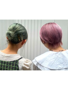 [学割U24]周りと差がつくおしゃれでハイクオリティー×最旬カラーはaleへ♪似合わせであか抜けた印象に◎