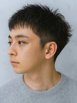 ルシードスタイル ボーグル岐阜店(LUCIDO STYLE BOGL) スパイキーショート清潔感ビジネスアップバング