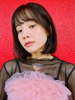 ハピネス 河原町店(Happiness)&nbsp;ボブ　京都ボブ　京都美容室　進詩織