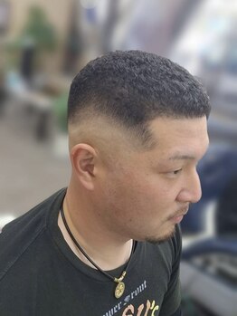 カットサロン みきの写真/西条まつりを彩る『男前スタイル』は濡れパンで決まり!カット＋パーマがお手頃価格,熱い祭りでも存在感抜群