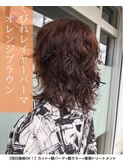 オレンジブラウン 白髪染め