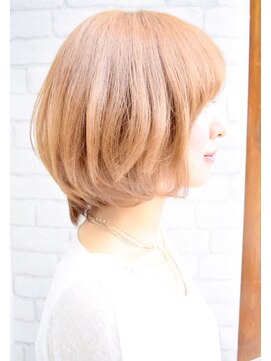 ナチュラル無造作ボブ