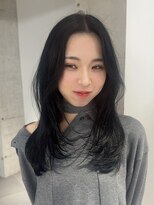 ミース(MIES)&nbsp;レイヤーカット/ミディアムレイヤー/難波/担当者あまね