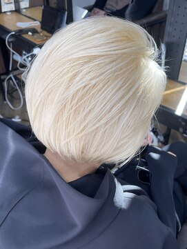 アルカナ 明治神宮前原宿(ARCANA) デザインカラーミルクティーベージュケアブリーチダブルカラー