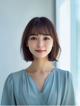 e.m.a プレミアムビューティーサロン 栄駅店(e.m.a PREMIUM BEAUTY SALON) ボブ/イメチェン/外ハネボブ/美髪/ワイドバング/髪型