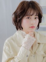 モッズヘア 越谷(mod's hair) 大人ガーリーふわくしゅシャギーボブディTd2越谷20代30代40代