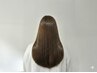 【髪質改善/縮毛矯正】アイロンいらずの朝を◎美髪再生ストレート※Tr込