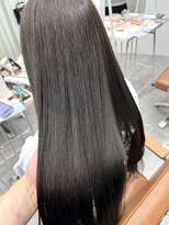 サロンドミルク 新百合ヶ丘店(salon de MiLK)&nbsp;★スモーキーブラウンウォームベージュ顔周りカット透明感カラー