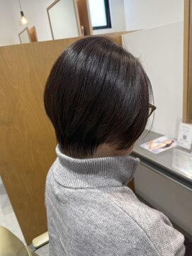 アニューヘアー 長束店(ANEW hair) まるみショートボブ
