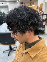 フゥ 宇都宮戸祭(FeU)&nbsp;宇都宮メンズカットメンズパーマ波巻きスパイラルパーマツイスパ