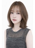 ひし形/オフィス/20代/30代/40代/くびれミディアム/シャギー