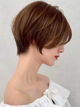 アッシュ 茗荷谷店(Ash) 茗荷谷ショートカット白髪ぼかし白髪染めハイライト髪質改善ボブ