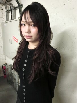 ノラ シブヤ(NORA) ★ハッシュカット黒髪レイヤーウルフカットシャギーレイヤー