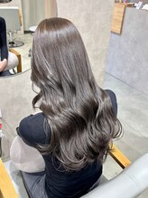 ヌーク(nook.)&nbsp;ピンクベージュ/アンブレラカラー/クールショート/前髪/佐賀駅