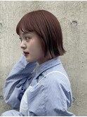 ◎タッセルカットサイドバングタンバルモリ韓国ボブ