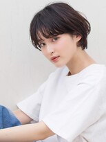 アーダー(ADER) 大人かわいい!しっとりツヤ質感の暗髪ショート