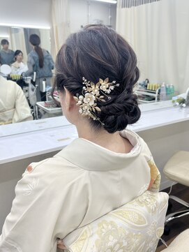 京都ヘアセット着付け専門サロン 夢館 五条店(yumeyakata) ルーズアップスタイル