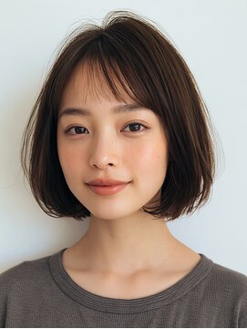 ロディーナコク 大口 新子安(rodina.coc) ハッシュカット/グレージュ/デザインカラー/大口新子安白楽鶴見