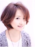 愛され小顔ショートふんわりヘア☆