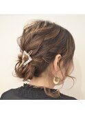 簡単ヘアアレンジ