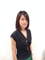 大人髪リッシュ(riche)&nbsp;大人の切りっぱなしボブ