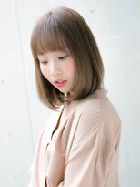 ルティア(Lutia) アッシュベージュ 透明感 小顔ヘア