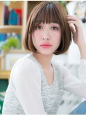 ■EVE戸頭106★■黒髪風前下がり丸みショートボブで☆cuteな小顔