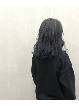 エヌ(N) N/92co. ミディアム×ブルーグレージュのグラデーションカラー