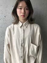 ヘアーブランド ジン フィール(HAIR BRAND Jin feel) ホワイトベージュ×トレンドスタイル【松山美容室】