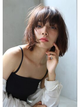 ブラン 天王寺(Blanc) 【Blanc/天王寺】ナチュラルカラー/くびれショート/erk14