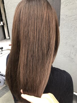 ベレッタ 枚方店(veretta.) 秋冬カラー/30代/40代/50代（田村良平）/ストレートロング/艶髪