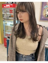 ノラ シブヤ(NORA)&nbsp;韓国風レイヤー、髪質改善、グレージュカラー【木原】