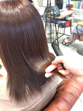 クアトログランシュ ひたちなか店(QUATRO×GranCieux) 髪質改善ストレート