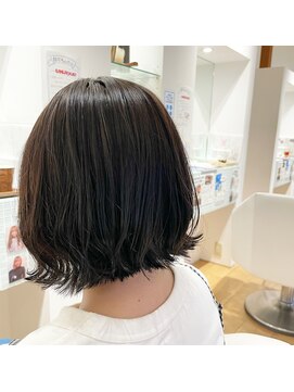 アンジュール 切りっぱなしボブ