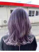 ネジヘアライフ(Nezi Hair Life) バイオレット ホワイト