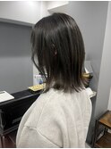 【CAPA central 宮本まどか】グレージュ×無造作外ハネスタイル