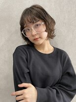 リアイス(Re:ICE) ショートくびれオン眉前髪ワンカールルーズウェーブパーマ