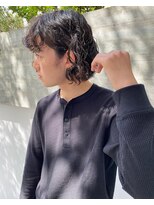ジェンダーレスヘア×ボブパーマ