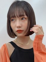 サンドシーン(sand scene)&nbsp;20代30代40代丸みショートボブマッシュ前下がりレイヤー