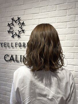 ヘア スパ ビューティー エールフォルム(HAIR SPA BEAUTY YELLFORME) "モカベージュ"