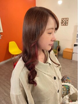 サボン バイ トッカ(savon by tocca) インナーカラー/ワインレッド