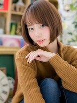 カバーヘア ブリス 大宮西口(COVER HAIR bliss) 大人ハイライト透け感ツヤ髪前下がりミニボブc5大宮10代20代30代