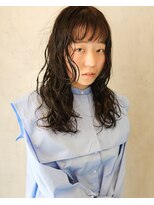 シングス(Sings)&nbsp;ワンレングスパーマ×フェイスレイヤー