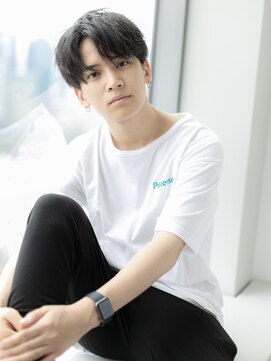 マカロン 郡山本店(MACARON) ウルフ/アッシュブラック/カルマパーマ/ベリーショート/郡山