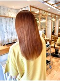 オレンジベージュダブルカラーケアブリーチ20代30代40代
