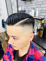 ライズヘアーバズ(RAIZE HAIR BUZZ) 7:3サイドパート/スキンフェード